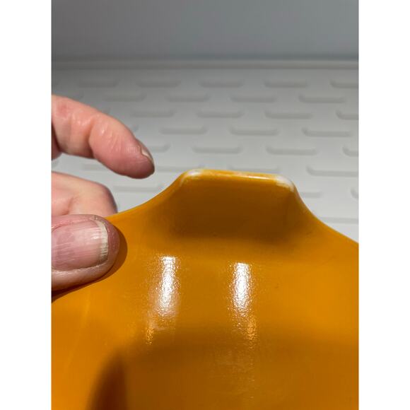 Vintage Pyrex Harvest Gold 473B Butterfly Pattern Casserole Dish No Lid - Picture 7 of 14